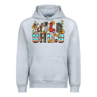 Heather Grey wild child Urban Hoodie - Zillion Design Studio