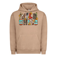 Pigment Burro wild child Urban Hoodie - Zillion Design Studio