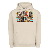 Pigment French Oak wild child Urban Hoodie - Zillion Design Studio