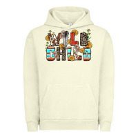 Pigment Pistachio wild child Urban Hoodie - Zillion Design Studio