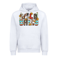 White wild child Urban Hoodie - Zillion Design Studio