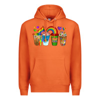 Carrot lgbtq coffee drinks Premium Hoodie - texasbilliewilder