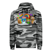 Slate Camo lgbtq coffee drinks Premium Hoodie - texasbilliewilder