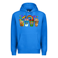 True Royal lgbtq coffee drinks Premium Hoodie - texasbilliewilder