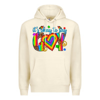 Sandshell its okay to say gay Premium Hoodie - texasbilliewilder