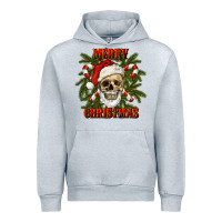 Heather Grey Merry Christmas Urban Hoodie - RanaPortraitStore