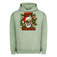 Pigment Oil Green Merry Christmas Urban Hoodie - RanaPortraitStore