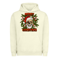 Pigment Pistachio Merry Christmas Urban Hoodie - RanaPortraitStore