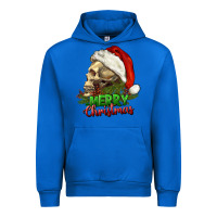 Cobalt Merry Christmas Urban Hoodie - RanaPortraitStore