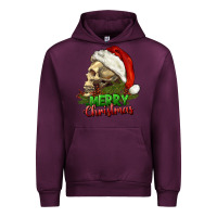 Mauve Wine Merry Christmas Urban Hoodie - RanaPortraitStore