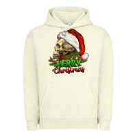Pigment Pistachio Merry Christmas Urban Hoodie - RanaPortraitStore