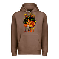 Chestnut Be the light Premium Hoodie - RanaPortraitStore