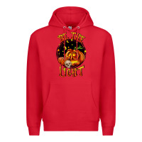 Red Be the light Premium Hoodie - RanaPortraitStore