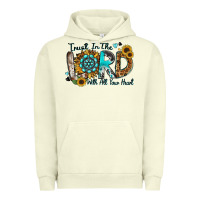 Pigment Pistachio trust in the lord with all your heart Urban Hoodie - Zillion Design Studio