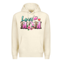 Sandshell love mom Premium Hoodie - Zillion Design Studio