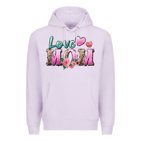 Lilac love mom Premium Hoodie - Zillion Design Studio