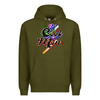 Army Green cool mom Premium Hoodie - Zillion Design Studio