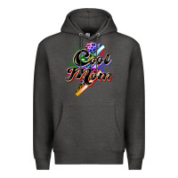 Charcoal Heather cool mom Premium Hoodie - Zillion Design Studio