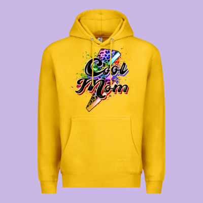 Cool Mom Premium Hoodie Designed By Zillion Design Studio