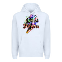 White cool mom Premium Hoodie - Zillion Design Studio