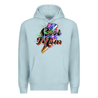 Blue Mist cool mom Premium Hoodie - Zillion Design Studio