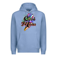 Colony Blue cool mom Premium Hoodie - Zillion Design Studio