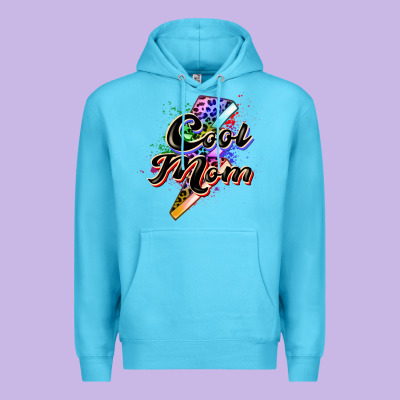 Cool Mom Premium Hoodie Designed By Zillion Design Studio