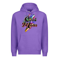 Purple cool mom Premium Hoodie - Zillion Design Studio
