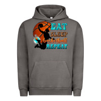 Pigment Tornado eat sleep basketball repeat Urban Hoodie - texasbilliewilder