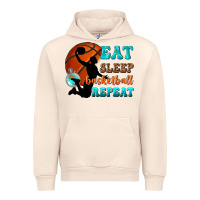 Sandshell eat sleep basketball repeat Urban Hoodie - texasbilliewilder