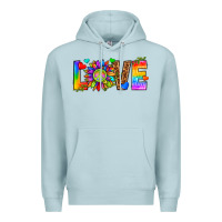 Blue Mist lgbtq love Premium Hoodie - texasbilliewilder