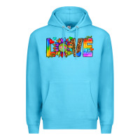 Ocean Blue lgbtq love Premium Hoodie - texasbilliewilder