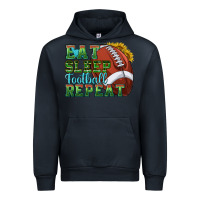 Navy eat sleep football repeat Urban Hoodie - texasbilliewilder