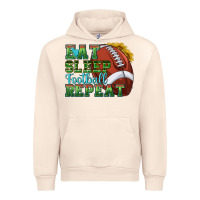 Sandshell eat sleep football repeat Urban Hoodie - texasbilliewilder