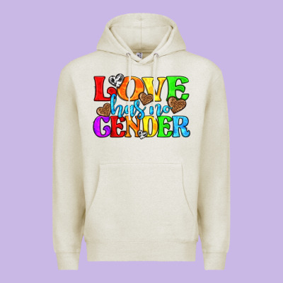 Love Has No Gender Pride Lgbtq Premium Hoodie Designed By Texasbilliewilder