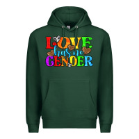 Sports Green love has no gender pride lgbtq Premium Hoodie - texasbilliewilder