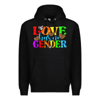 Black love has no gender pride lgbtq Premium Hoodie - texasbilliewilder