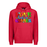 Cardinal love has no gender pride lgbtq Premium Hoodie - texasbilliewilder
