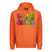 Carrot love has no gender pride lgbtq Premium Hoodie - texasbilliewilder