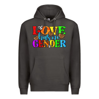 Smoke love has no gender pride lgbtq Premium Hoodie - texasbilliewilder