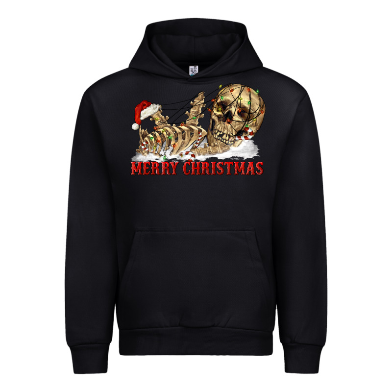 Merry Christmas Skeleton Urban Hoodie by RanaPortraitStore | Teevron