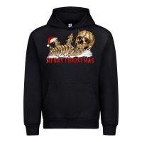 Black Merry christmas skeleton Urban Hoodie - RanaPortraitStore