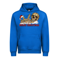 Cobalt Merry christmas skeleton Urban Hoodie - RanaPortraitStore