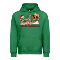 Emerald Merry christmas skeleton Urban Hoodie - RanaPortraitStore