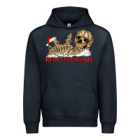 Navy Merry christmas skeleton Urban Hoodie - RanaPortraitStore