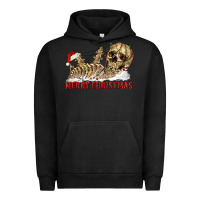 Pigment Black Merry christmas skeleton Urban Hoodie - RanaPortraitStore
