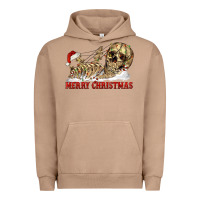 Pigment Burro Merry christmas skeleton Urban Hoodie - RanaPortraitStore