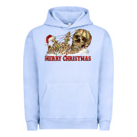 Pigment Grape Ice Merry christmas skeleton Urban Hoodie - RanaPortraitStore