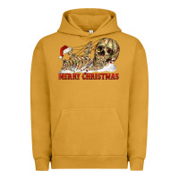 Pigment Peanut Butter Merry christmas skeleton Urban Hoodie - RanaPortraitStore