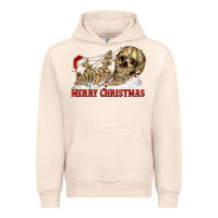 Sandshell Merry christmas skeleton Urban Hoodie - RanaPortraitStore